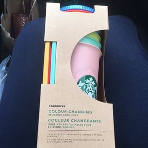 Starbucks Color Changing Cups 😎